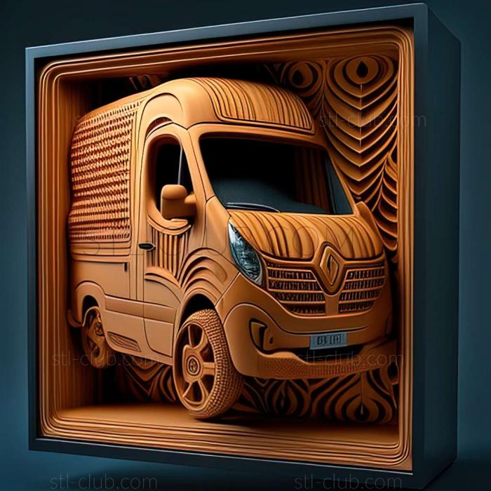 3D мадэль Renault Master (STL)